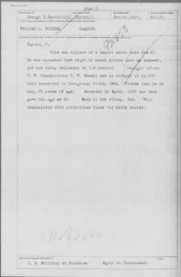 Old German Files, 1909-21 > William L. Peters (#8000-92050)