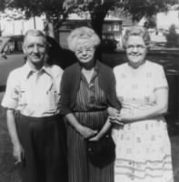 Harry, Nellie & Minnie Goodrich 1964