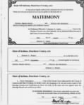 Marriage License - Stanley Eugene Watson & Phyllis Anne Batchelor