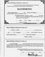 Marriage License - Stanley Eugene Watson & Phyllis Anne Batchelor