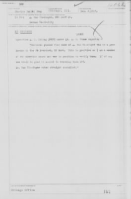 Old German Files, 1909-21 > A. Van Vissinger (#120685)