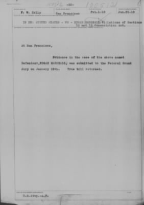Old German Files, 1909-21 > Edgar W. Marshall (#100512)