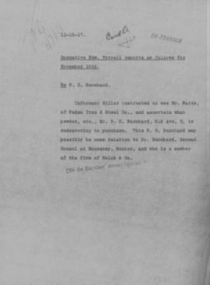 Old German Files, 1909-21 > B. G. Burchard (#106245)