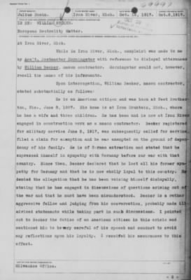 Old German Files, 1909-21 > William Becker (#69997)
