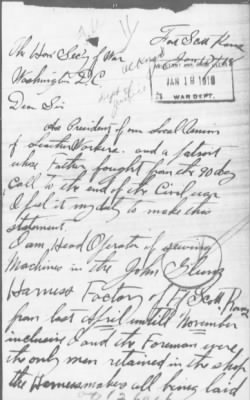 Old German Files, 1909-21 > I.W.W. Matters (#8000-126016)