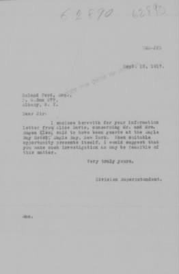 Old German Files, 1909-21 > Mr. and Mrs. Eugene Klee (#62890)