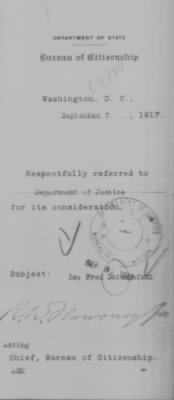 Old German Files, 1909-21 > Fred Datsuheffski (#54949)
