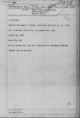 Old German Files, 1909-21 > Thomas Allen Sunderland (#57175)