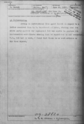 Old German Files, 1909-21 > Peres Levi (#8000-28830)
