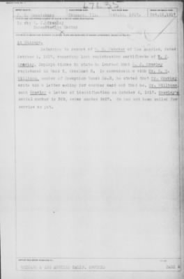Old German Files, 1909-21 > W. J. Crawley (#8000-67635)