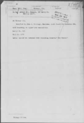 Old German Files, 1909-21 > Arthur Jos. Kneppes (#85445)