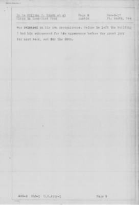 Old German Files, 1909-21 > William Standish Brown (#8000-77055)