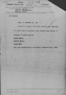 Old German Files, 1909-21 > Stanley Jarski (#105189)