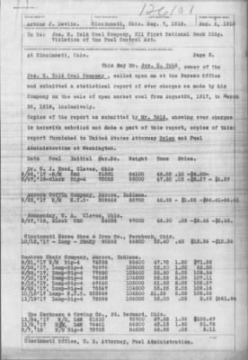 Old German Files, 1909-21 > Violation of the Fuel Control Act (#8000-126101)