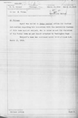 Old German Files, 1909-21 > A. Vitez (#8000-126163)