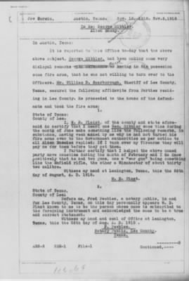 Old German Files, 1909-21 > George Hibbler (#106069)