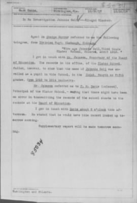 Old German Files, 1909-21 > Johnnie Bell (#85034)
