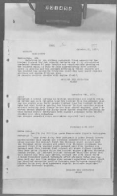 Thumbnail for A: Early History and General Organization of the AEF Air Service > 17: Cablegrams Exchanged Between GHQ and SOS, AEF, and the War Department Relating to Airplanes and Engines