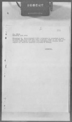 Thumbnail for A: Early History and General Organization of the AEF Air Service > 17: Cablegrams Exchanged Between GHQ and SOS, AEF, and the War Department Relating to Airplanes and Engines