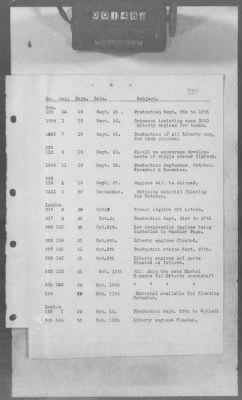 Thumbnail for A: Early History and General Organization of the AEF Air Service > 17: Cablegrams Exchanged Between GHQ and SOS, AEF, and the War Department Relating to Airplanes and Engines