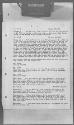 Thumbnail for A: Early History and General Organization of the AEF Air Service > 17: Cablegrams Exchanged Between GHQ and SOS, AEF, and the War Department Relating to Airplanes and Engines