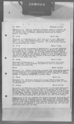 Thumbnail for A: Early History and General Organization of the AEF Air Service > 17: Cablegrams Exchanged Between GHQ and SOS, AEF, and the War Department Relating to Airplanes and Engines