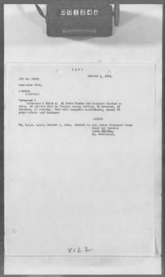 Thumbnail for A: Early History and General Organization of the AEF Air Service > 20: Cablegrams Sent by the SOS (S Series) to the War Department Relating to Aeronautical Topics AND Courier Cablegrams Received by the SOS (X Series) from the War Department AND Courier Cablegrams Sent by the SOS (CS Series) to the War Department AND Courier Cablegrams Received by the SOS (CX Series) from the War Department