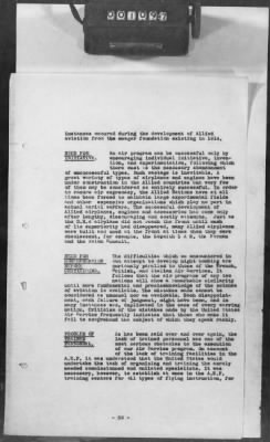 A: Early History and General Organization of the AEF Air Service > 29: Final Report of the Chief of the Air Service, American Expeditionary Forces, Maj. Gen. Mason Patrick, Sometime in Early 1919