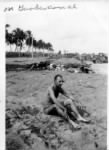 Thumbnail for Al on the beach at Guadalcanal