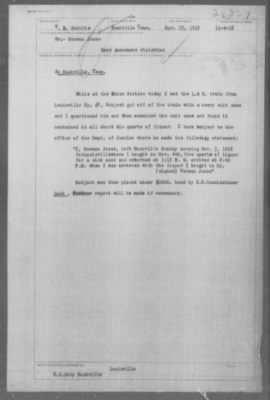 Miscellaneous Files, 1909-21 > Herman Jones (#24327)