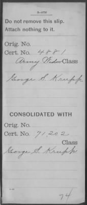 Thumbnail for Company [Blank] > Krupp, George S (WC4881)