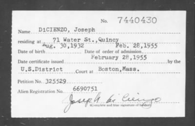 1955 > DiCIENZO, Joseph