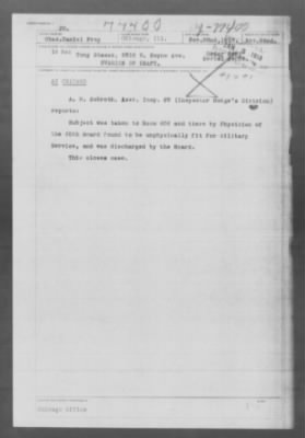 Old German Files, 1909-21 > Tony Stazak (#8000-77400)