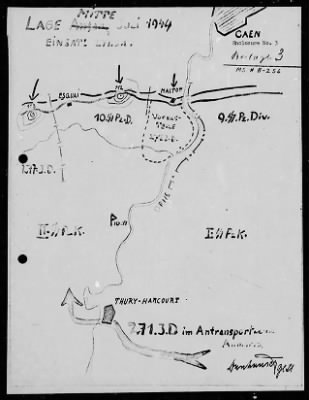 Thumbnail for Chapter 3 - B Series Manuscripts > B-256, 271st Infantry Division (Mar.-13 Aug. 1944)