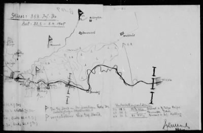 Thumbnail for Chapter 3 - B Series Manuscripts > B-109, 353d Infantry Division (23 Mar.-8 Apr. 1945)