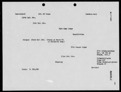 Thumbnail for Chapter 3 - B Series Manuscripts > B-842, Fifteenth Army Artillery (9-15 Apr. 1945) and Fifth Panzer Army Artillery (22 Mar.-8 Apr. 1945)