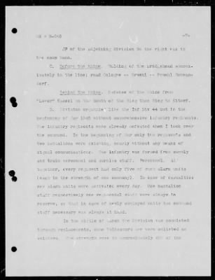 Thumbnail for Chapter 3 - B Series Manuscripts > B-045, 79th Volks Grenadier Division (8 Jan.-26 Feb. 1945). 364th Infantry Division (3-27 Mar. 1945). 3d Parachute Division (8-16 Apr. 1945)