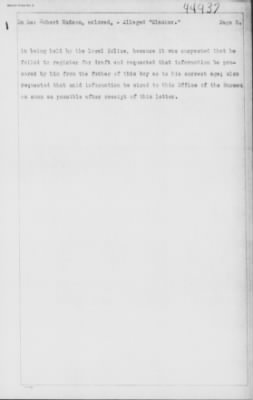 Old German Files, 1909-21 > Robert Hudson (#44937)
