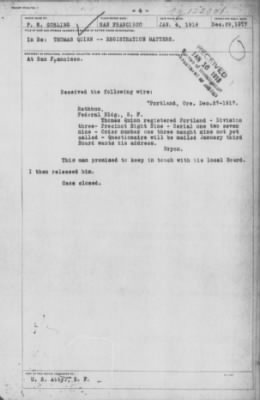 Old German Files, 1909-21 > Thomas Quinn (#8000-122001)