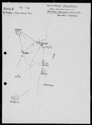 Thumbnail for Chapter 3 - B Series Manuscripts > B-100, 708th Volks Grenadier Division (20 Nov. 1944-14 Feb. 1945)