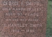 George Frederick Smith, great grandson, Daniel Smith