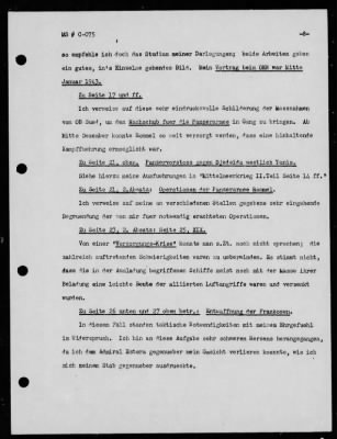 Thumbnail for Chapter 4 - C Series Manuscripts > C-075-C-075a-C-075b, Final Commentaries on the Campaign in North Africa, 1941-4