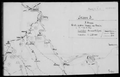 Thumbnail for Chapter 3 - B Series Manuscripts > B-831, Seventh Army (20 Feb.-26 Mar. 1945)