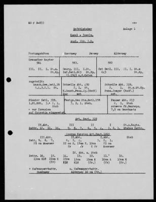 Thumbnail for Chapter 3 - B Series Manuscripts > B-833, 319th Infantry Division (1941-45)