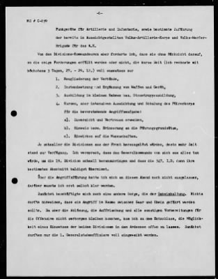 Thumbnail for Chapter 4 - C Series Manuscripts > C-039, Comment on the Report of 20 November 1947 on Operation NORDWIND