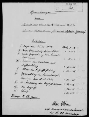 Thumbnail for Chapter 4 - C Series Manuscripts > C-039, Comment on the Report of 20 November 1947 on Operation NORDWIND