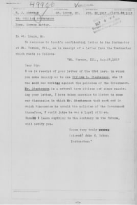 Old German Files, 1909-21 > William Stephenson (#49906)