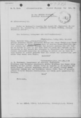 Old German Files, 1909-21 > Arthur Brisbane (#49786)