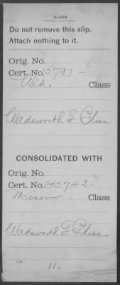 Thumbnail for Company [Blank] > Blinn, Wadsworth F (WC5797)