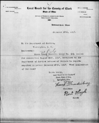 Old German Files, 1909-21 > Silas Henry Branden (#106945)